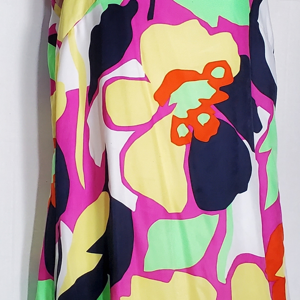 Laundry by Shelli Segal Dress Floral Print Size 4